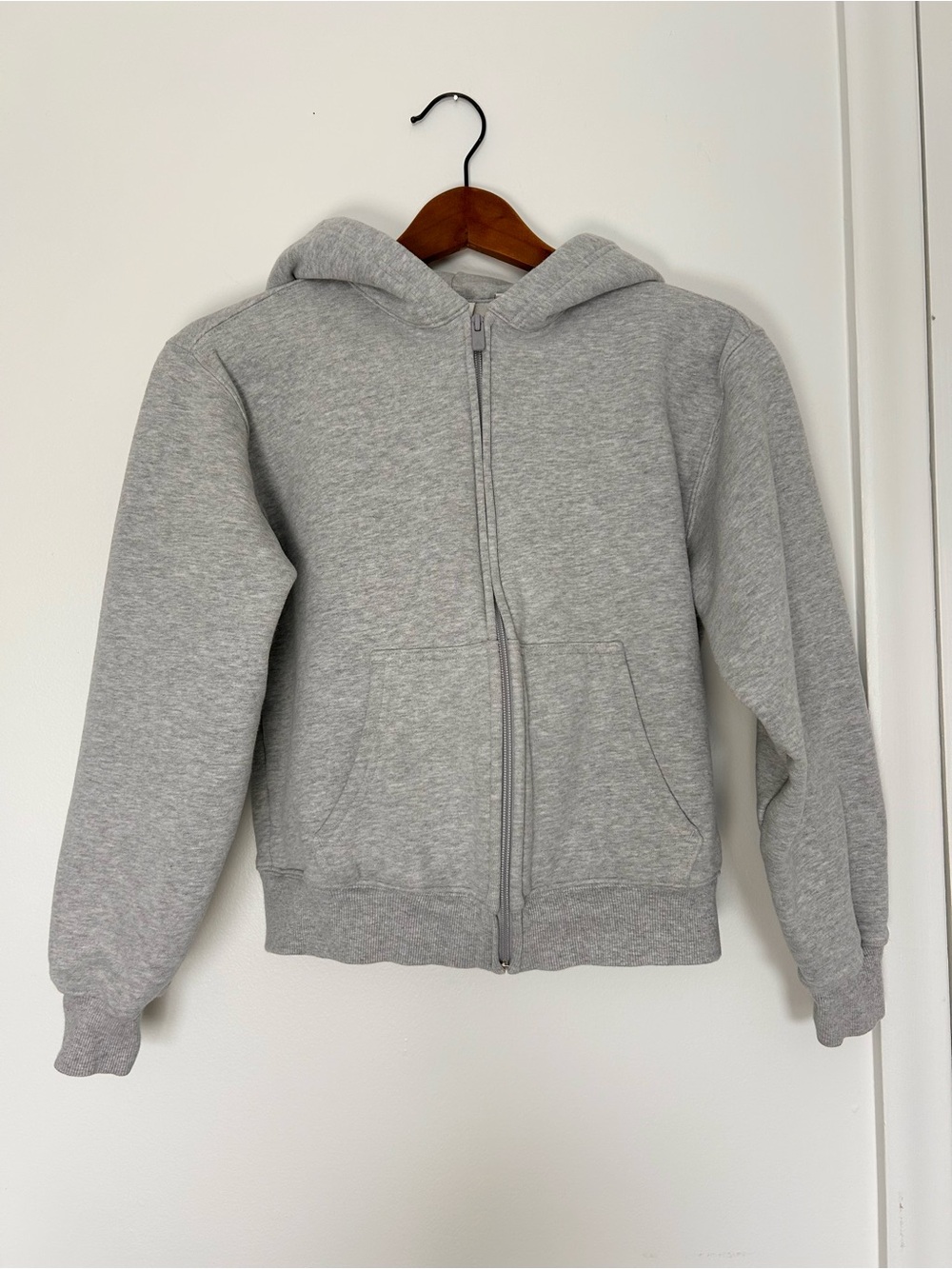 Aritzia Sweatfleece Perfect Fit Zip-up Hoodie